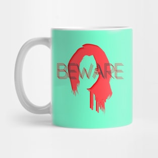 Beware Redhead Mug